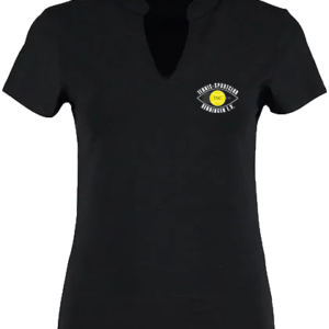 Damen TSC Club T-Shirt "Slim fit" schwarz