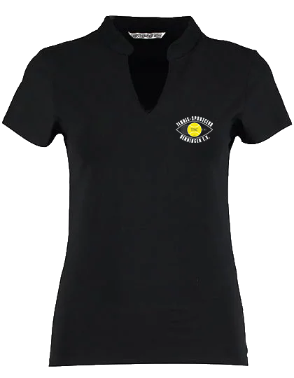 Damen TSC Club T-Shirt "Slim fit" schwarz